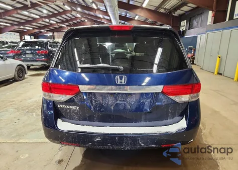 2015 Honda Odyssey Exl from USA, damaged, VIN 5FNRL5H61FB131288